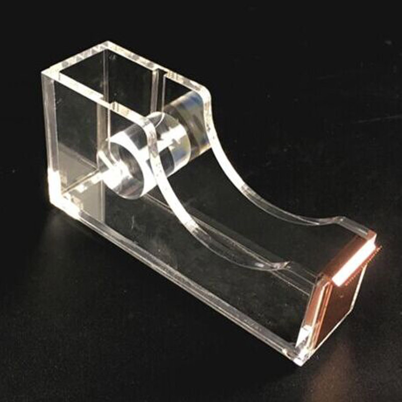 厂家供应亚克力包装胶带座 小型胶带切割机 批发桌面摆放胶纸机