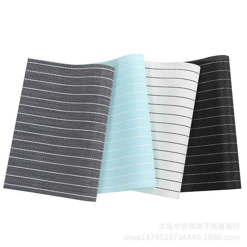Eco-friendly Teslin Placemat Japanese Placemat PVC Insulation Mat Table Mat Placemat Placemat Placemat Plate Mat Bowl Mat Western Placemat
