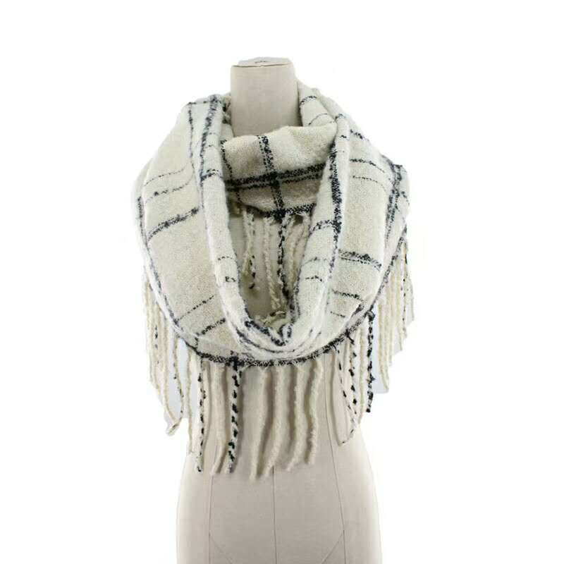 Scarf with tassels, Amazon, Aliexpress