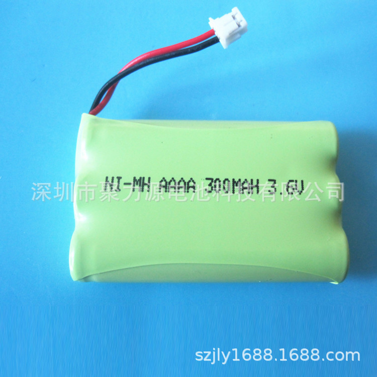 镍氢异形小电池集中器电池AAAA镍氢电池AAAA300MAH 3.6V 电池组