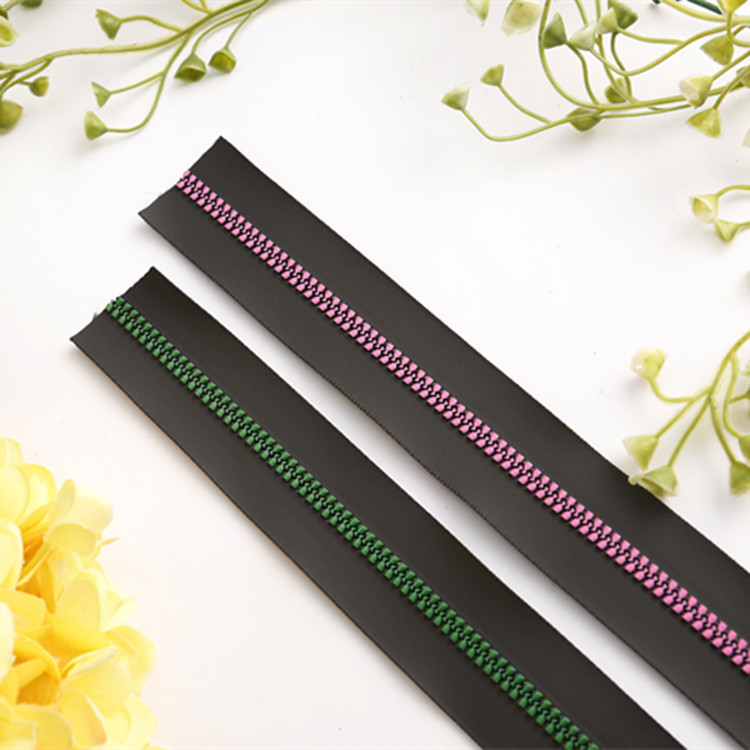 5号防水树脂拉链雨衣外套开尾拉锁优质服装上衣彩色牙拉链