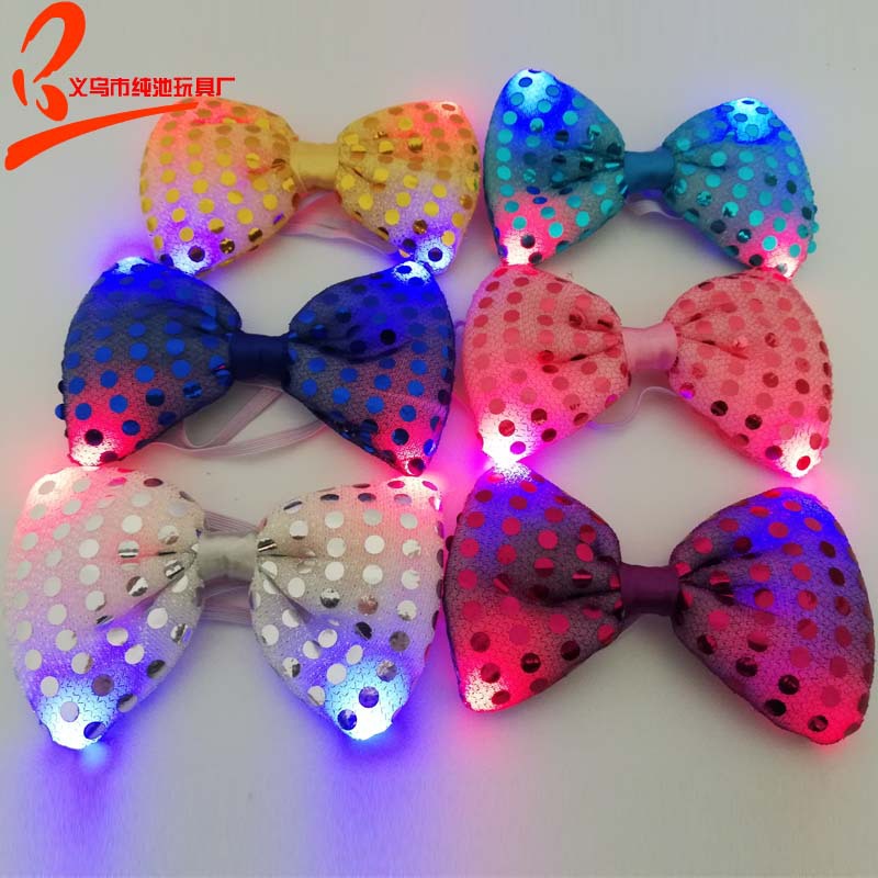 Corbata Luminosa para Fiestas – Brillante, Ideal para Halloween y Eventos Nocturnos, Exportación a EE.UU./Europa