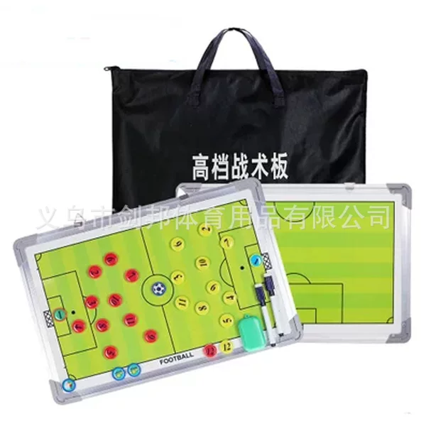 Tactical board basketball football referee teaching board with magnet with pen coach tactical plate aluminum alloy frame spot