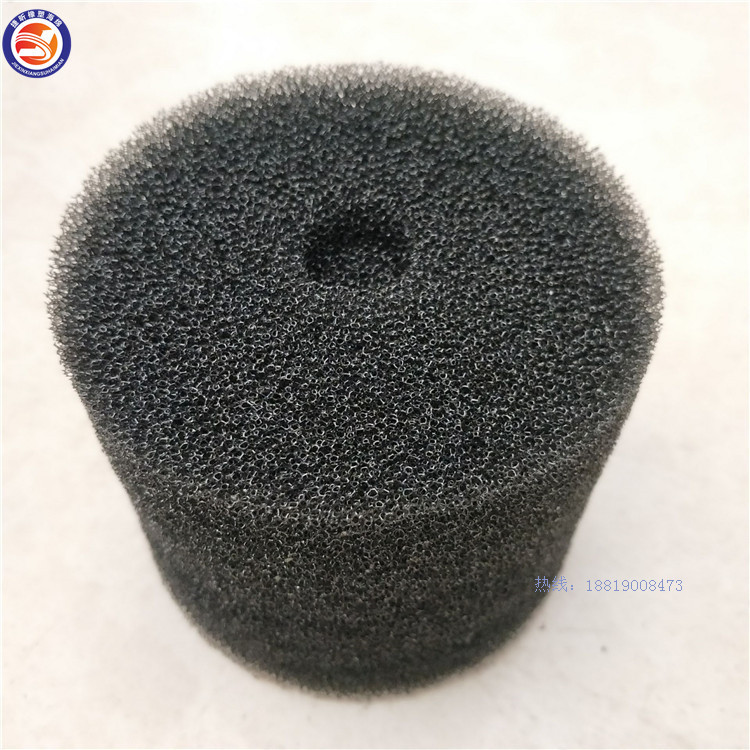厂家生产 水处理废水处理海绵 圆形蜂窝状过滤棉 水道污渍过滤泡