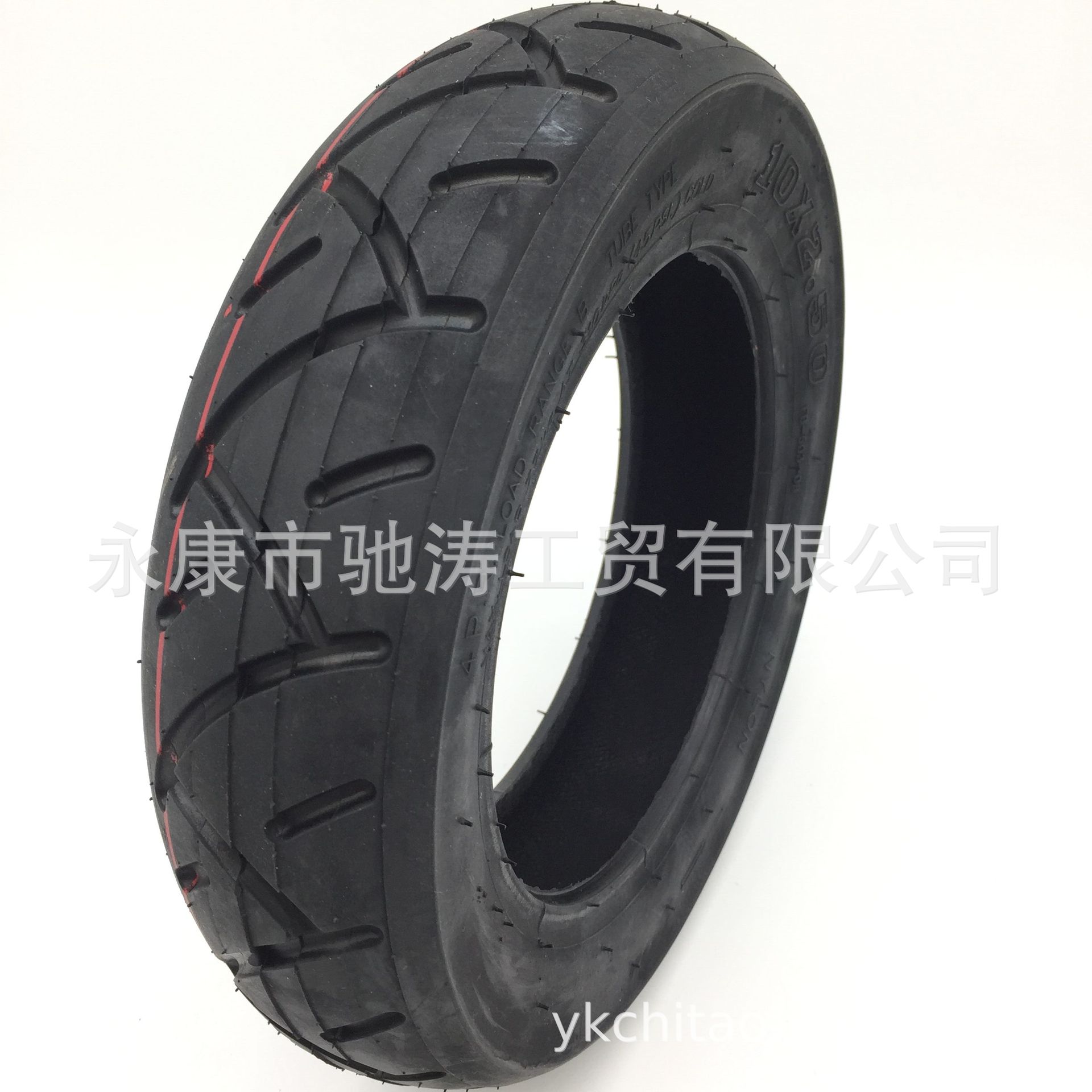 代驾车轮胎10寸内外胎10x2.50轮胎加厚加宽10x2.50耐磨电动滑板车
