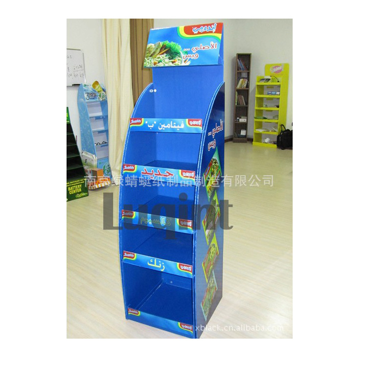 厂家直销塑料展示架超市零食促销货架可折叠塑料展架