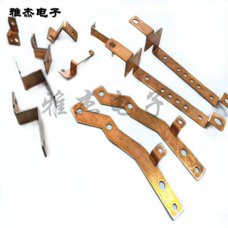 供应异型铜排 开关柜母排 圆角紫铜排 t2紫铜排 镀锡紫铜排