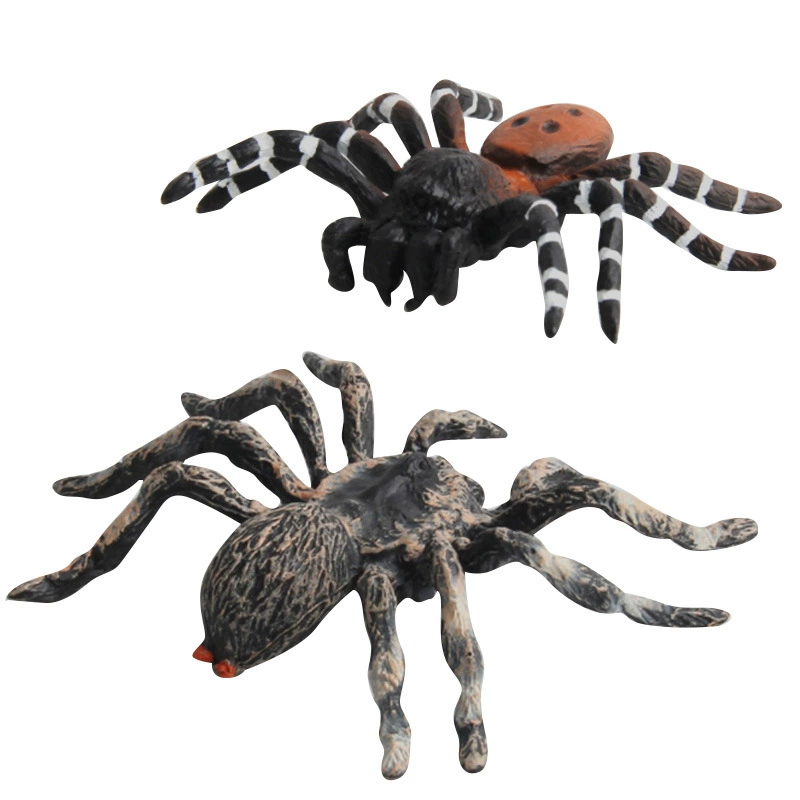 Cross -border hot selling simulation wild insect animal spider model gray -blue poison spider big spider spider tideline static ornaments