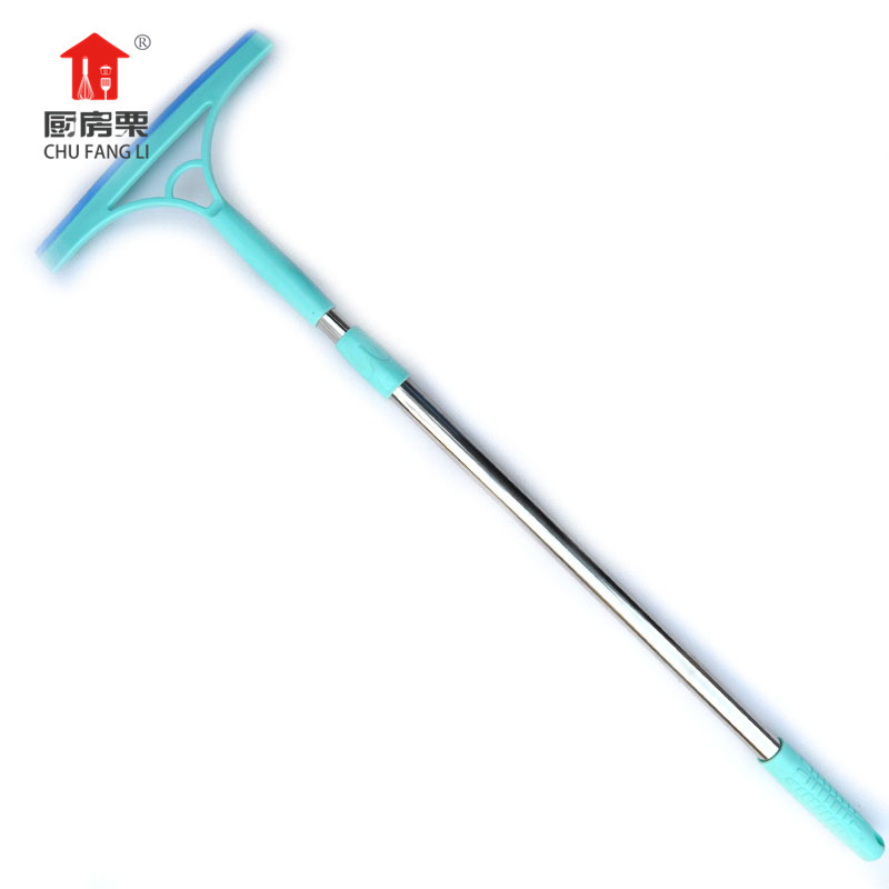 Retractable glass wiper glass cleaner window wiper wiper floor wiper telescopic rod glass wiper