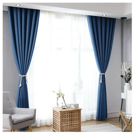 布艺窗帘;布艺窗纱;成品窗帘