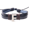 Fashionable woven bracelet with letters handmade, English letters, simple and elegant design