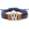 Fashionable woven bracelet with letters handmade, English letters, simple and elegant design