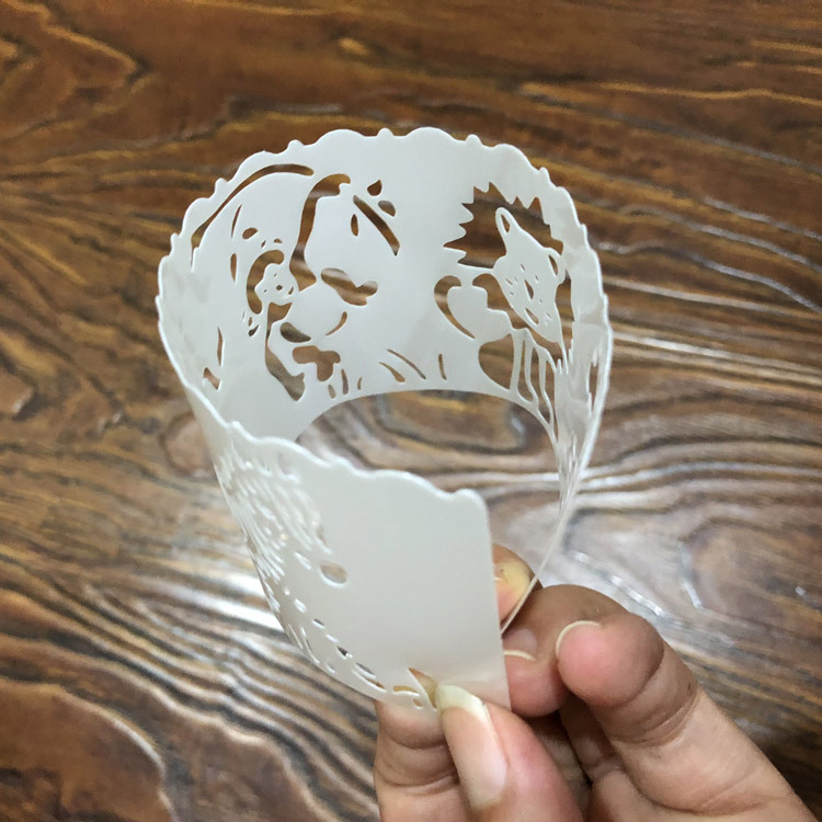 手抄报模板花边尺边框装饰图镂空绘画模板PET白色拓印画模板画画