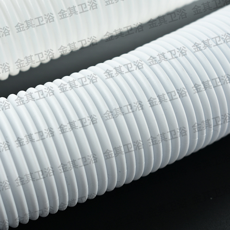 Plástico bañera escurridor ingeniería bañera tubo de drenaje