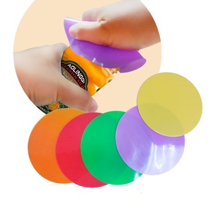 Amazon Hot Selling Silicone Bottle Opening Pad Silicone Anti-Slip Pad Silicone Booster Booster 8 Color logo