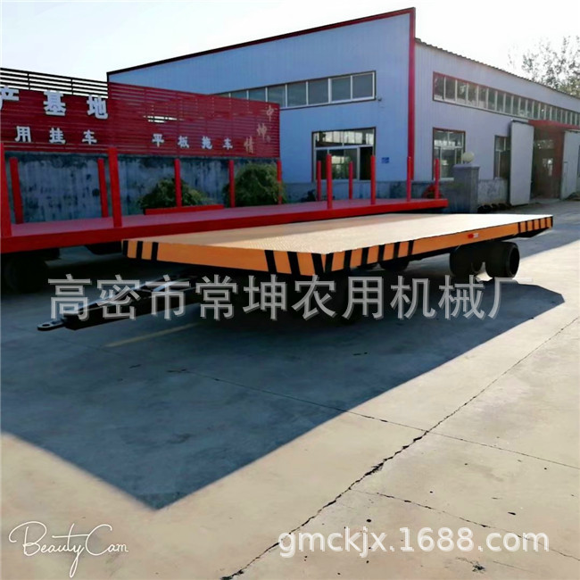 厂家供应   40顿平板拖车  非标定 制   量大从优