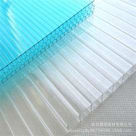 爱硕济南透明阳光板厚度8mm中空阳光板寿命双层PC阳光板图片