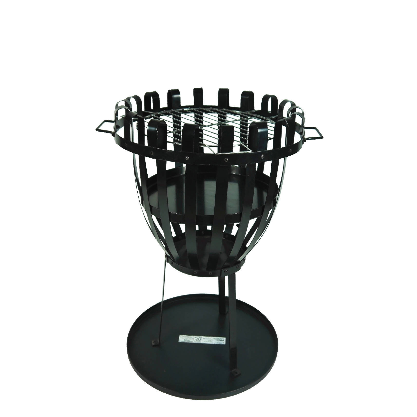 Fábrica directa barbacoa estufa al aire libre cesta de la flor estufa fuego olla flor cesta barbacoa parrilla hierro bonstove al por mayor