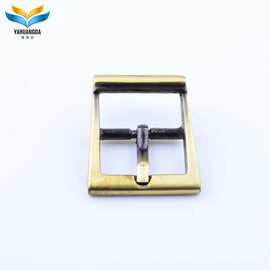 工厂外贸出口专供箱包配件鞋扣日字针扣复古手袋皮带青古扫铁针扣