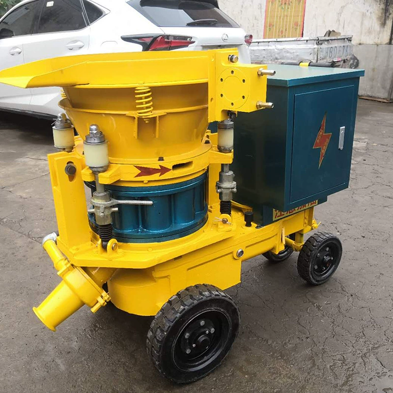 Машина для распыления бетона, строительная машина для сухого распыления бетона, скидка, 6-квадратная машина для сухого распыления бетона, армированная стенками