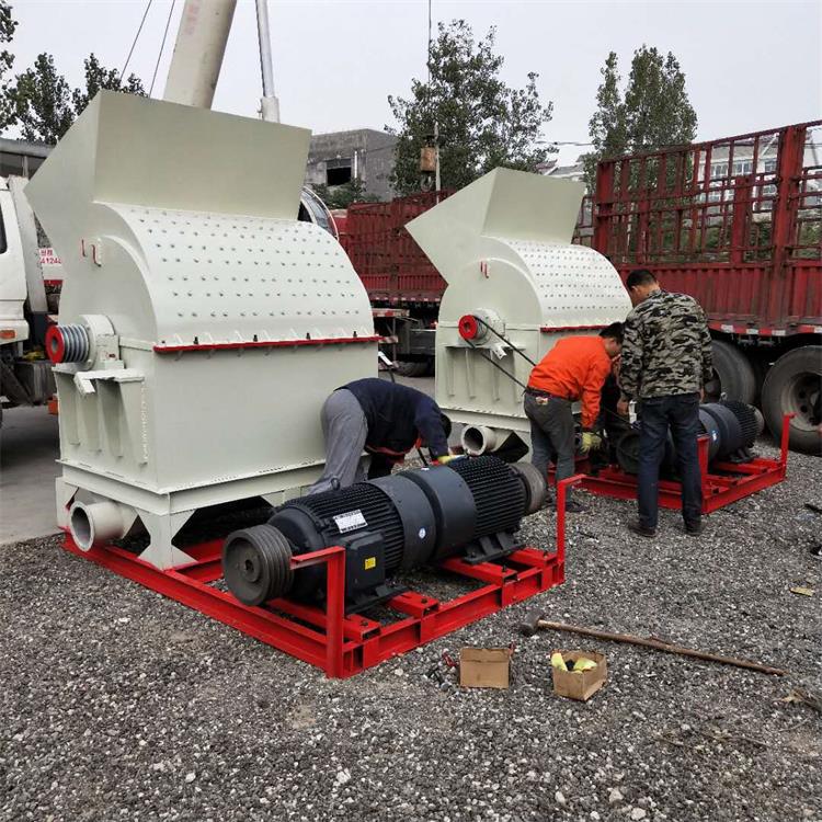 多功能木材粉碎机 双口进料树枝粉碎机 大型木材边角料木头粉碎机