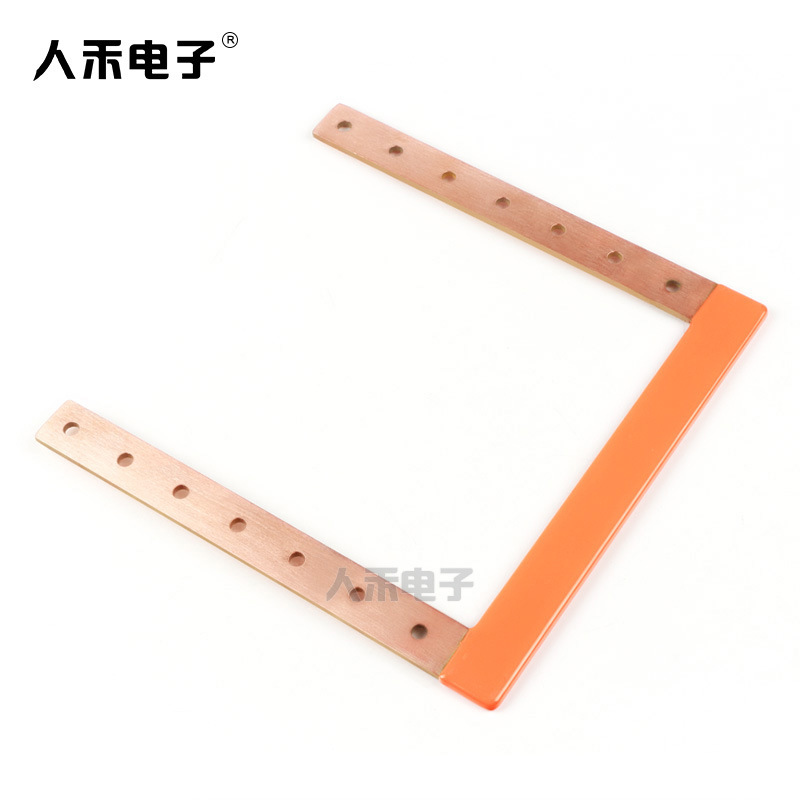 喷塑打孔铜排 高导电紫铜排 电力设备电池连接件平板硬铜排母线排