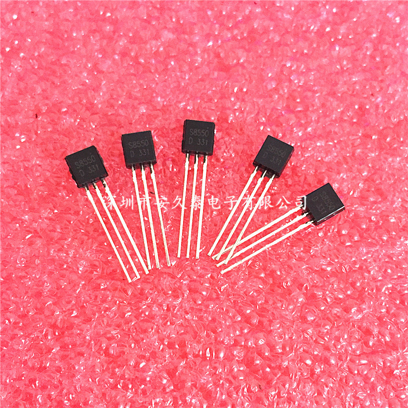 In-line triode S8550 8550 0.5A/25V PNP power transistor TO92 original in stock In-line triode S8550 8550 0.5A/25V PNP power transistor TO92 original in stock