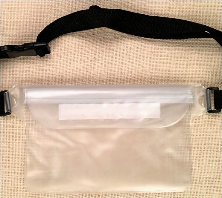 Tablet mobile phone, big belt bag, waterproof bag for swimming, storage system, water container, touch screen