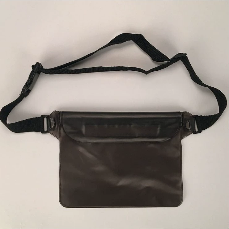 Tablet mobile phone, big belt bag, waterproof bag for swimming, storage system, water container, touch screen