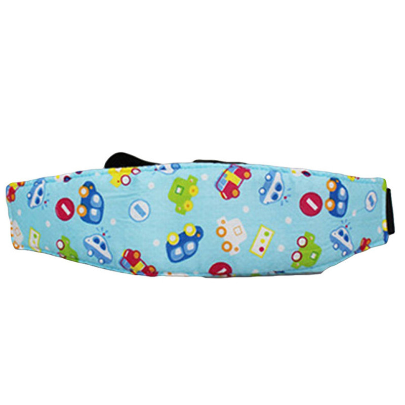 Asiento de seguridad del coche máscara de ojo para dormir cabeza de bebé anti-caída cabeza de bebé banda elástica de protección fija