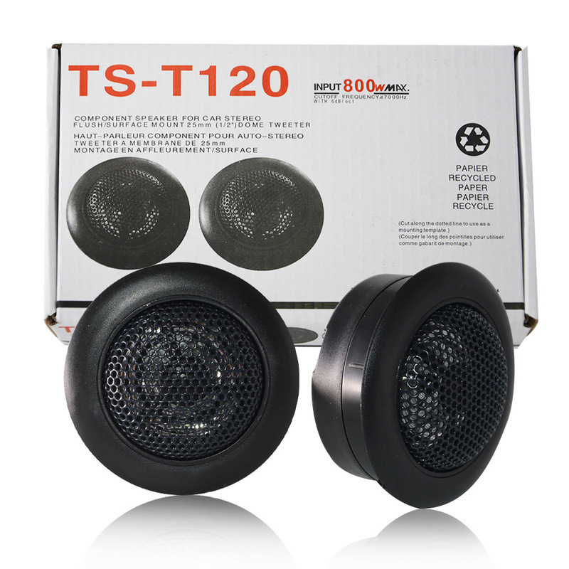 Car Tweeter Super Loudspeaker Tweeter Head Piezoelectric Tweeter Small Tweeter T120 Factory Supply Large Quantity