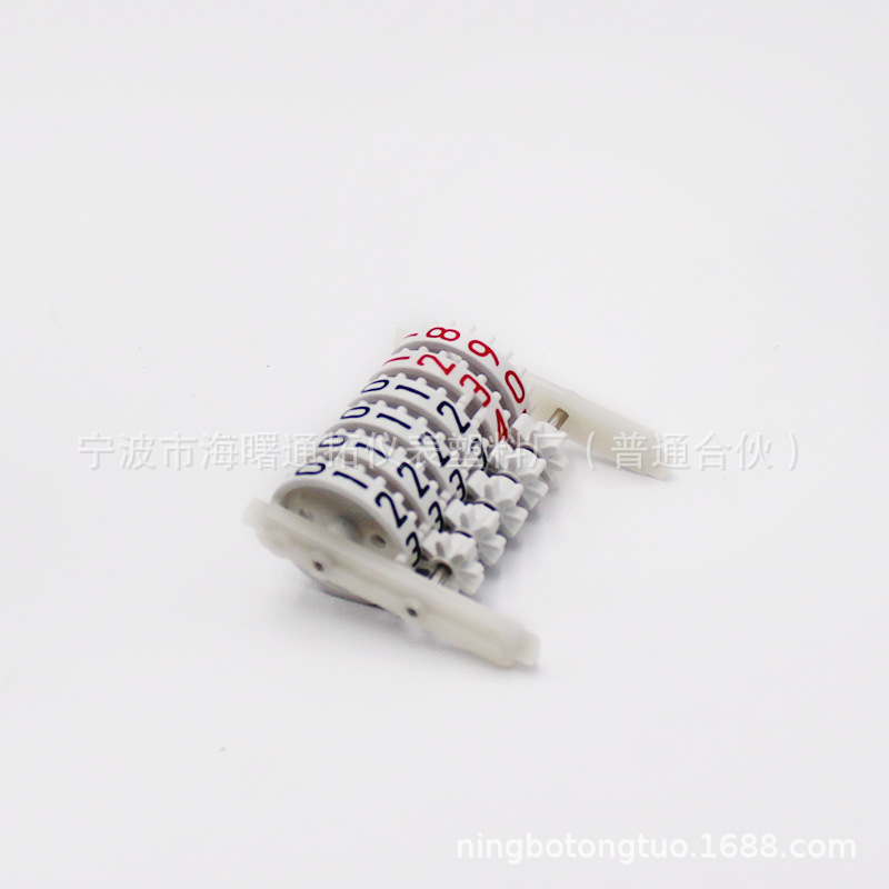 厂家供应销售各种规格水表字轮高品质水表配件