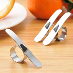 Cross-border stainless steel orange peeler orange peeler knife ring orange opener orange grapefruit peeler kitchen gadgets