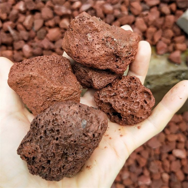 供应营养土火山石    园林造景火山岩     火山石粉