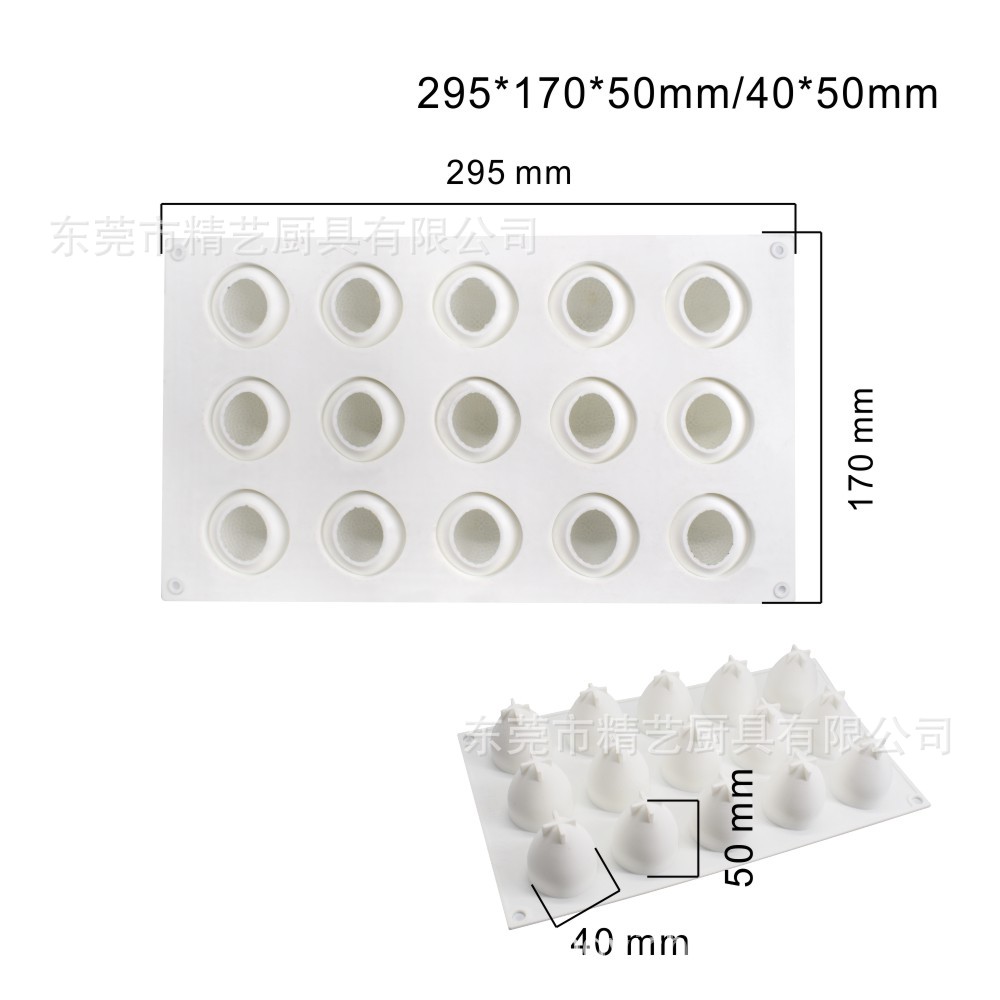 Melocotón manzana pera simulación fruta mousse pastel molde de silicona limón piña mango naranja cereza molde de postre