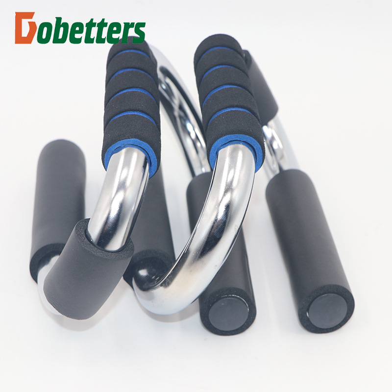 Galvanoplastia push-up stand brazo entrenamiento muscular push-up stand fitness en casa en forma de S push-up stand de dos colores músculo abdominal push-up stand