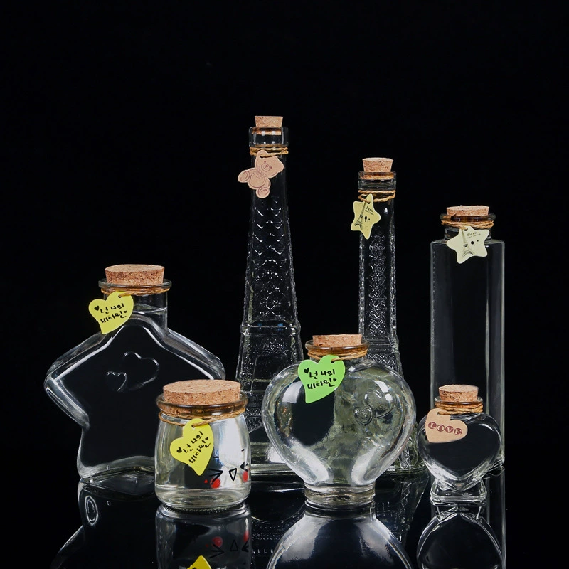 DIY бутылка желаний Звездное небо Туманность бутылка светящаяся Радужная бутылка дрейф бутылка океанская бутылка Lucky Star бутылка стеклянная с пробкой
