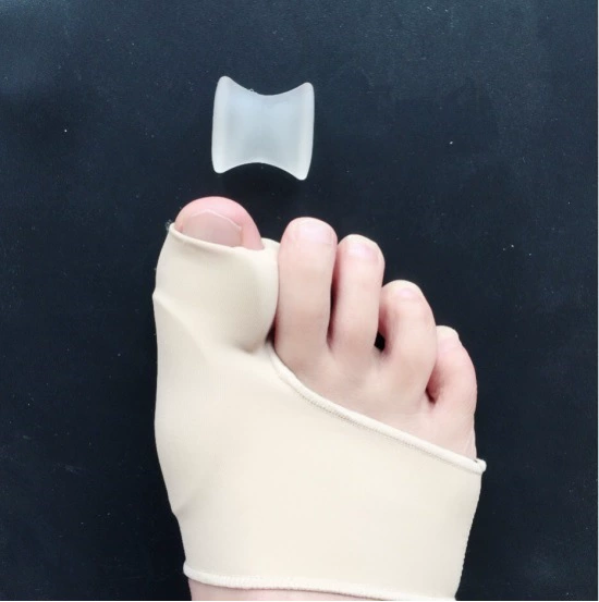 Новый мягкий чехол-накладка для большого пальца стопы, защита от вальгусной деформации (халюкс вальгус)