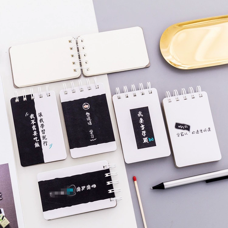 Small handheld funny pocket notebook, laptop, book, new collection