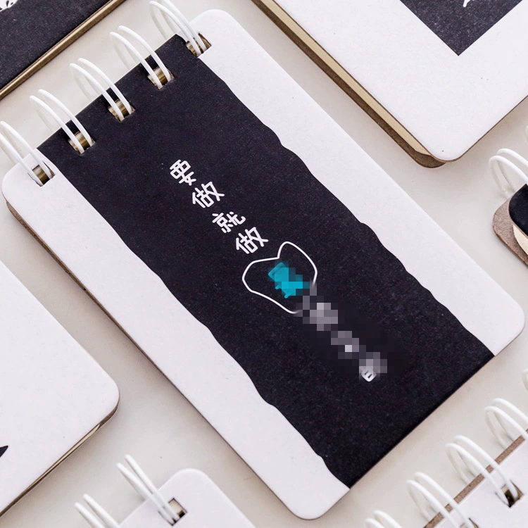 Small handheld funny pocket notebook, laptop, book, new collection