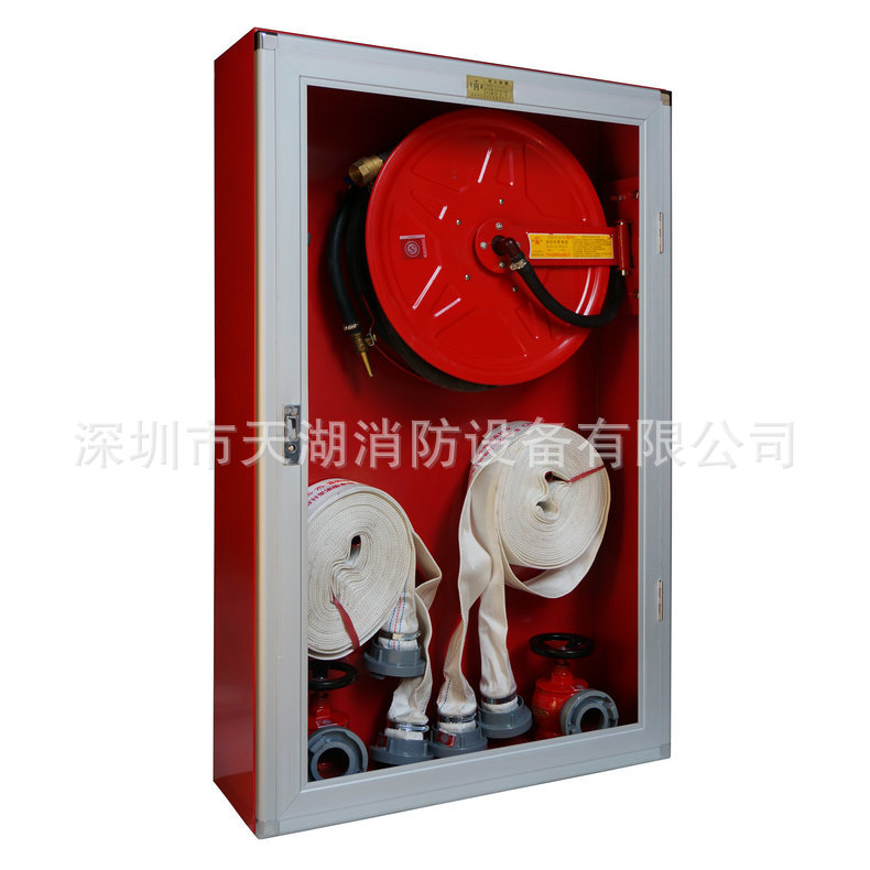 厂家供应 室外不锈钢箱 天湖消火栓箱 消火栓箱批发 消防栓箱加厚