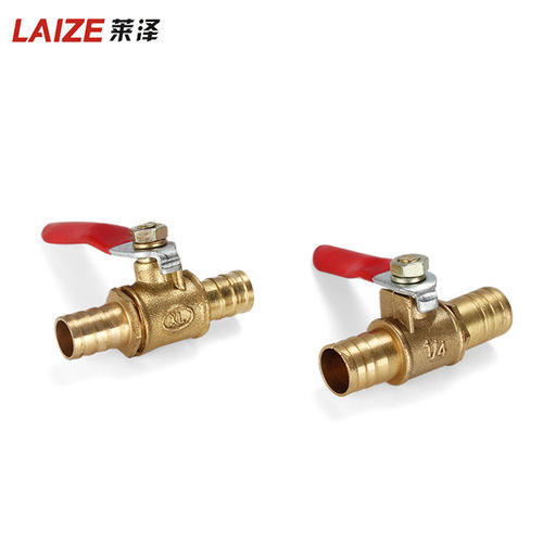 Laize pneumatic internal and external wire small ball valve all-copper pagoda 2 valve switch 1/4 minute vent pipe dn15 copper ball valve