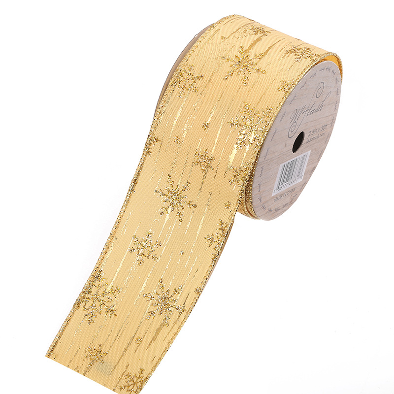 Amazon transfronteriza cinta de Navidad arco cinta DIY árbol de Navidad arco cinta caja de regalo de embalaje