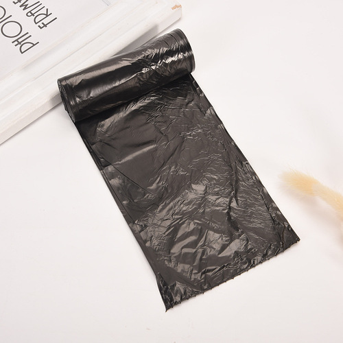 Independent packaging garbage bag Large 50*45cm household black disposable classified garbage bag