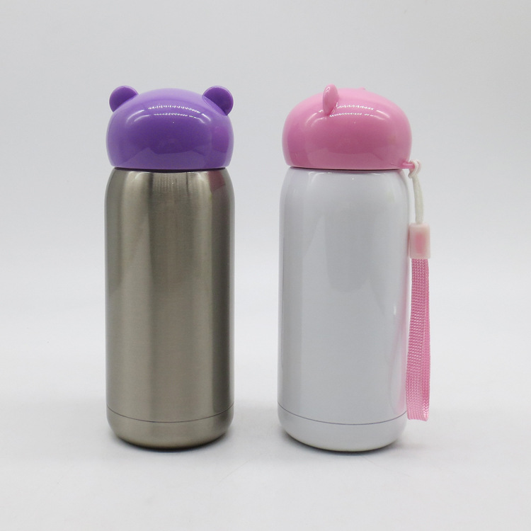 Handheld children's cartoon glass for home use