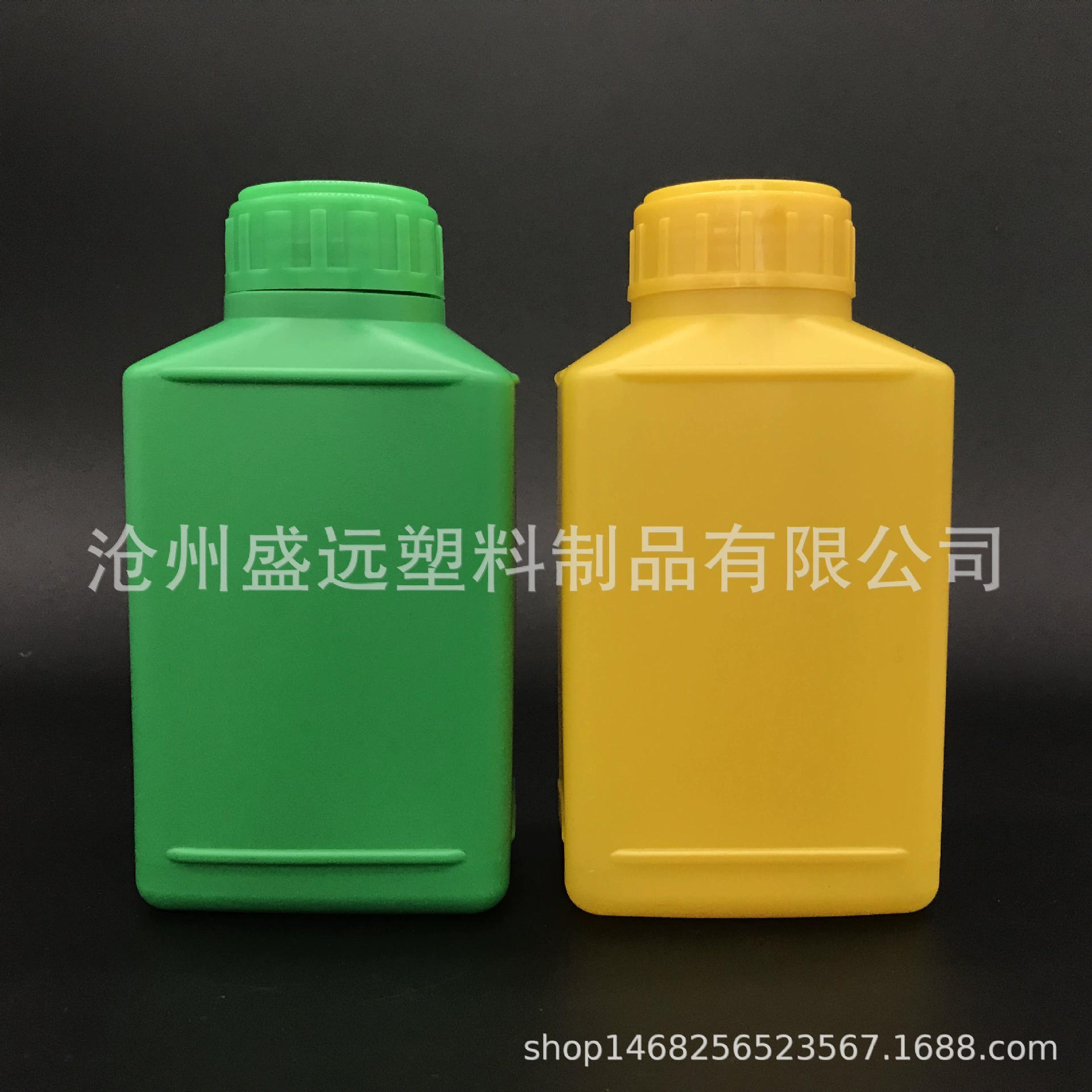 Фабрика продвижение 500 мл плоская Квадратная бутылка HDPE листьев удобрения пластиковая бутылка 500 мл жидкая упаковка бутылка масла бутылка