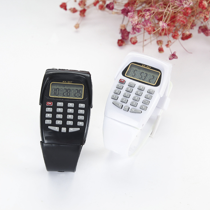 Reloj electrónico para niños calculadora creativa reloj para estudiantes reloj popular Yiwu puesto suministro regalo al por mayor