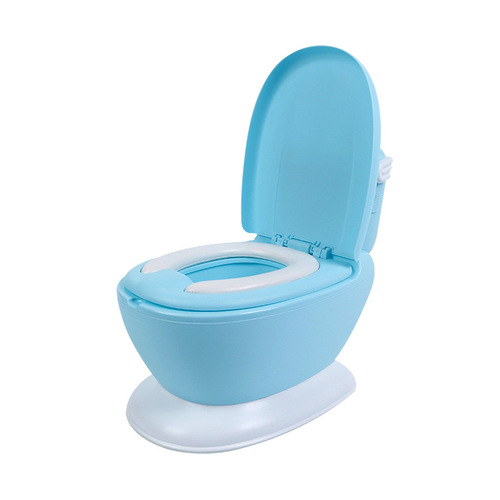 Extra large flush sound music children's toilet baby small toilet simulated plastic toilet children's toilet