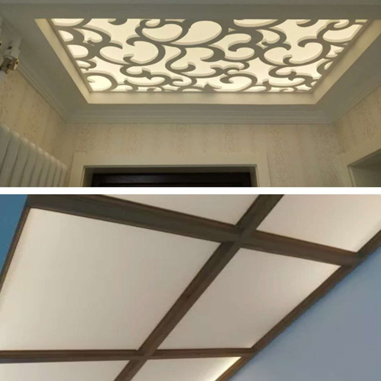 厂家直供有机玻璃板材亚克力1-30mm扩散板切割面板透光批发灯箱