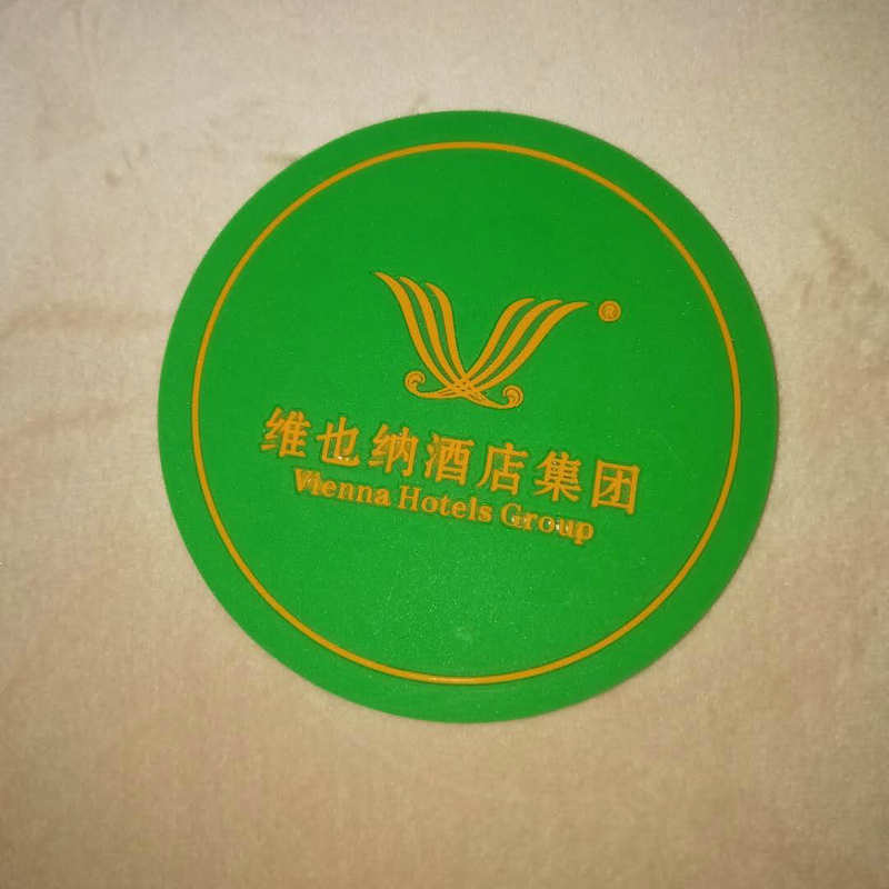 Posavasos Antideslizante y Aislante Térmico de PVC y Silicona para Mesa de Comedor